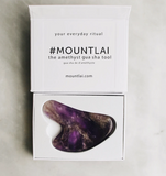 Mount Lai The Amethyst Gua Sha Facial Lifting Tool