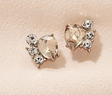 Olive + Piper Holiday Finley Studs Champagne