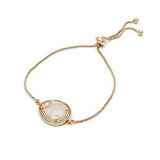Malanie Auld Caspian Gold/Moonstone Bracelet